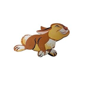 Disneys Bambi ~ Thumper Wall Decor 6.5 Inches x 3.5 Inches Pressboard